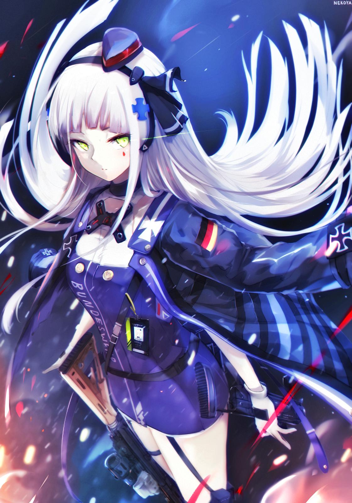 hk416modiii少女前線豎圖