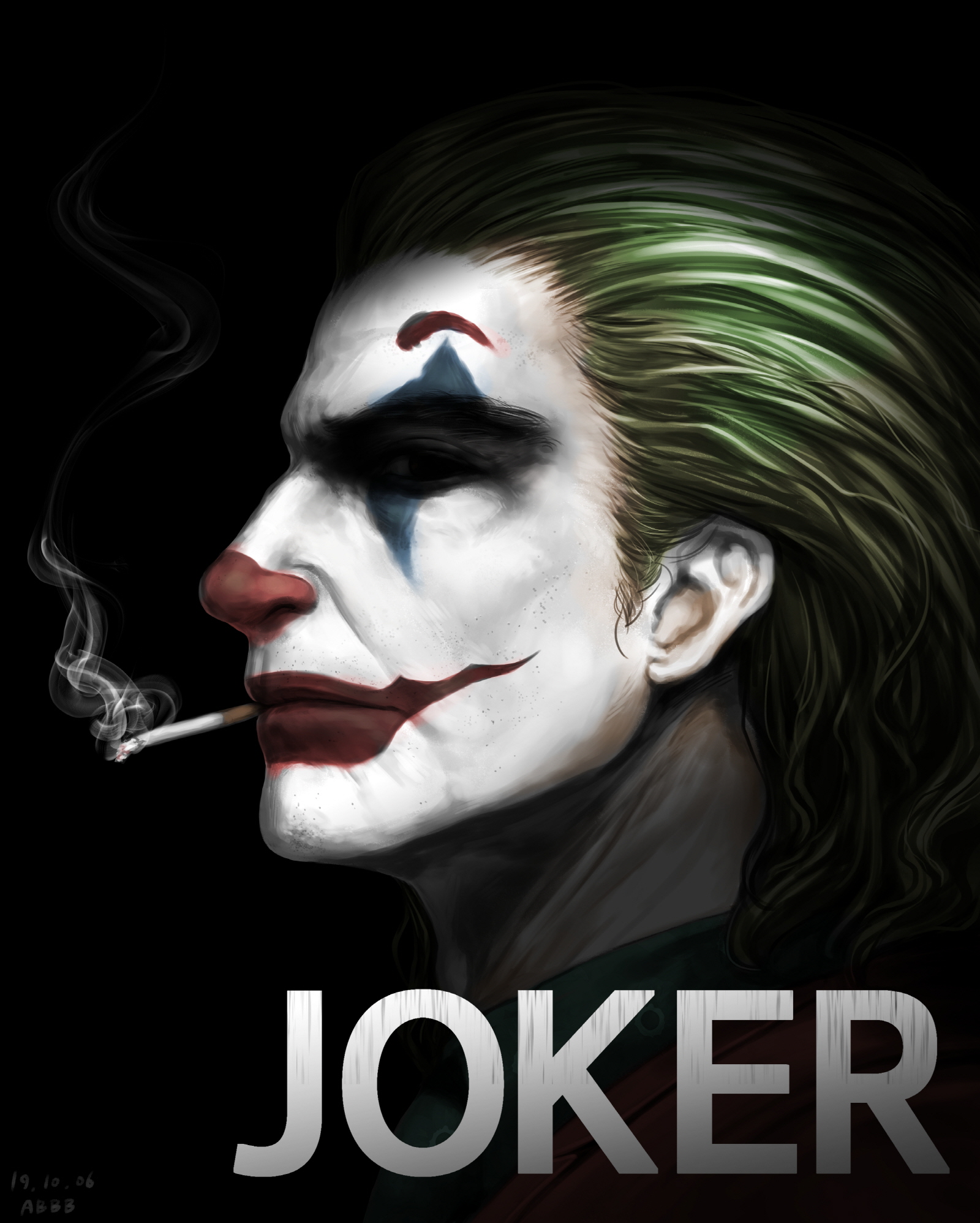 Joker插画图片壁纸
