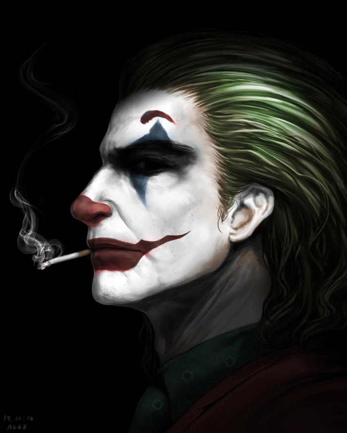 Joker插画图片壁纸