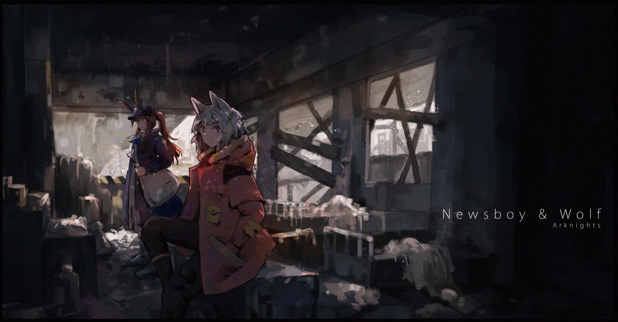 Newsboy and Wolf
