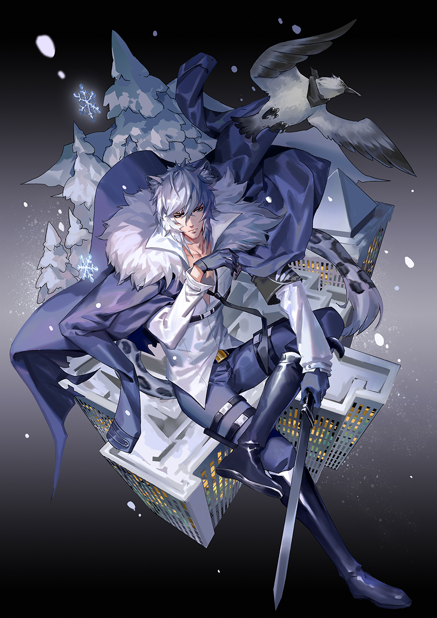 银灰-日韩明日方舟