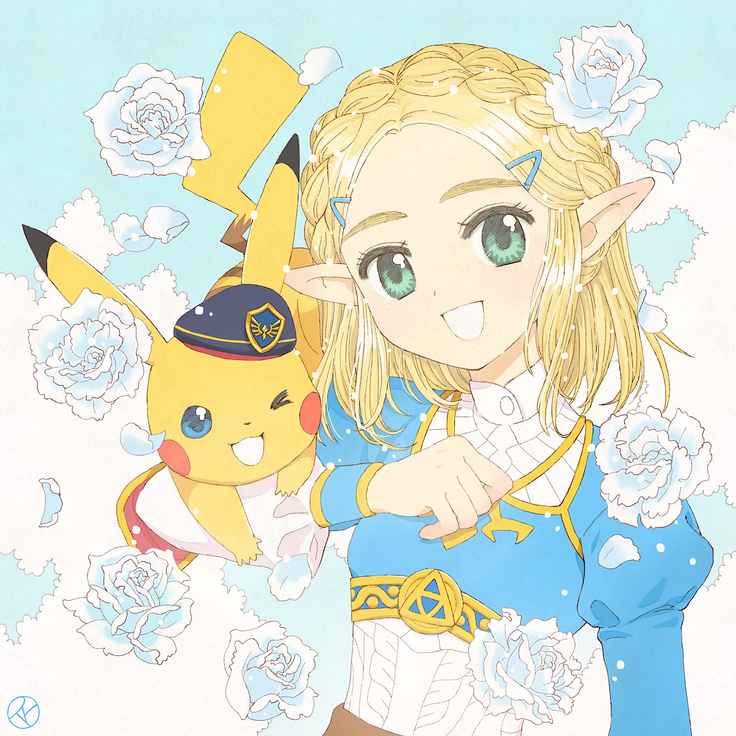 魔法少女Zelda插画图片壁纸
