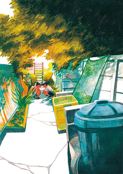 在夏天结束的时候