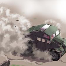 反坦克和反坦克插画图片壁纸