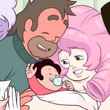 请求“Happy Universe Family”插画图片壁纸