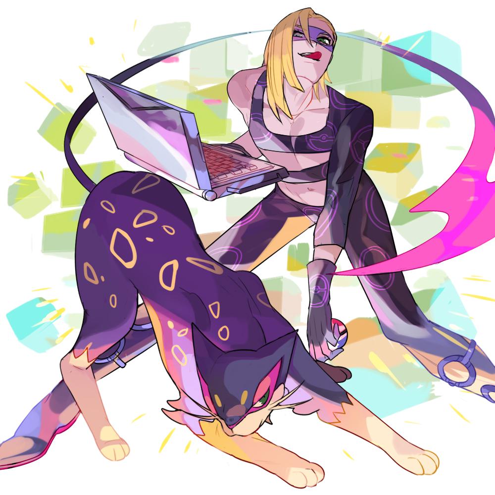 jojo×口袋妖怪插画图片壁纸