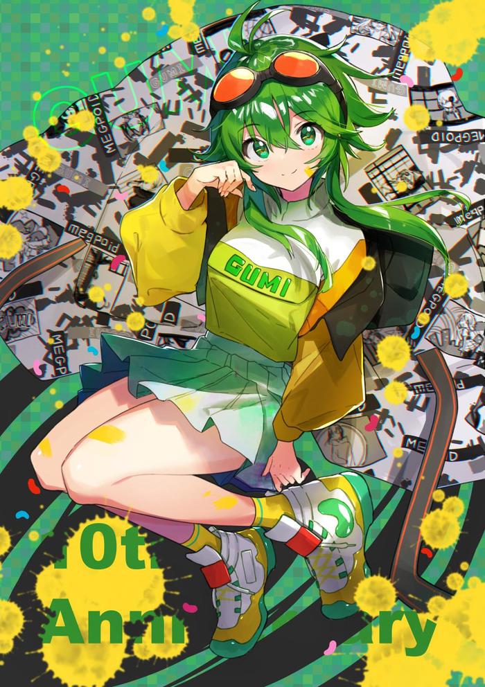 GUMI１０周年插画图片壁纸