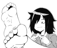 Tomoko's Feet-tomokokuroki