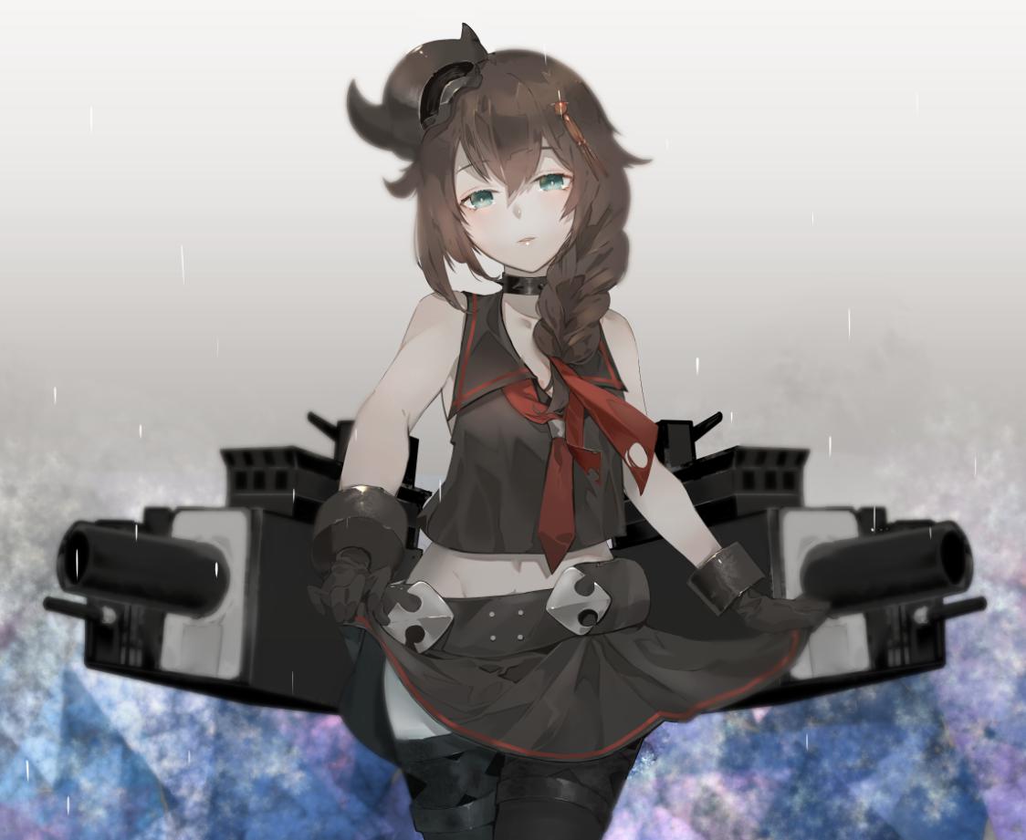 时雨on驱逐栖姬舰队collection横图