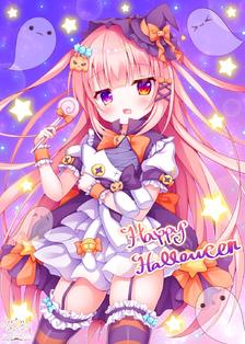 Happy Halloweenh☆插画图片壁纸
