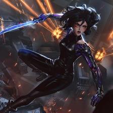 Alita battle angel插画图片壁纸