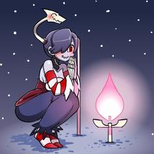 Squigly And Candlelight插画图片壁纸