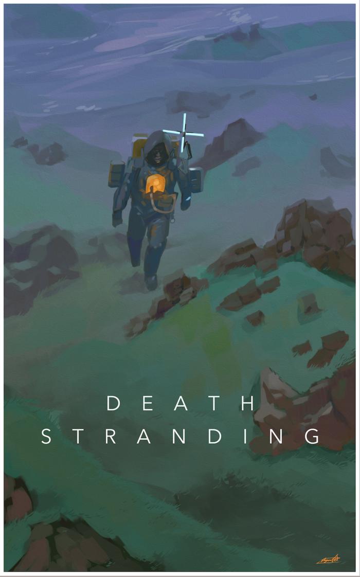 Death Stranding插画图片壁纸