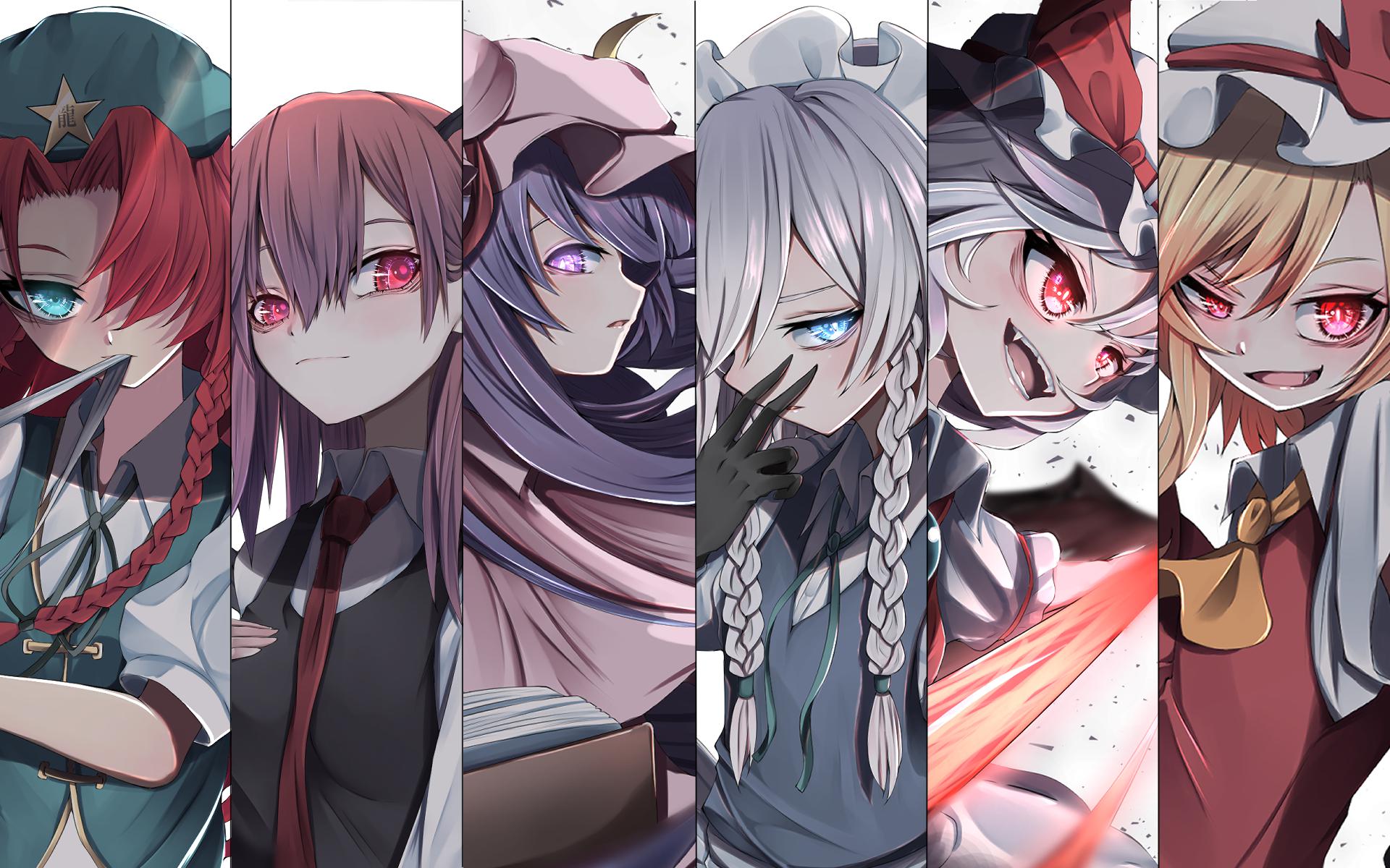 红魔馆成员东方project横图