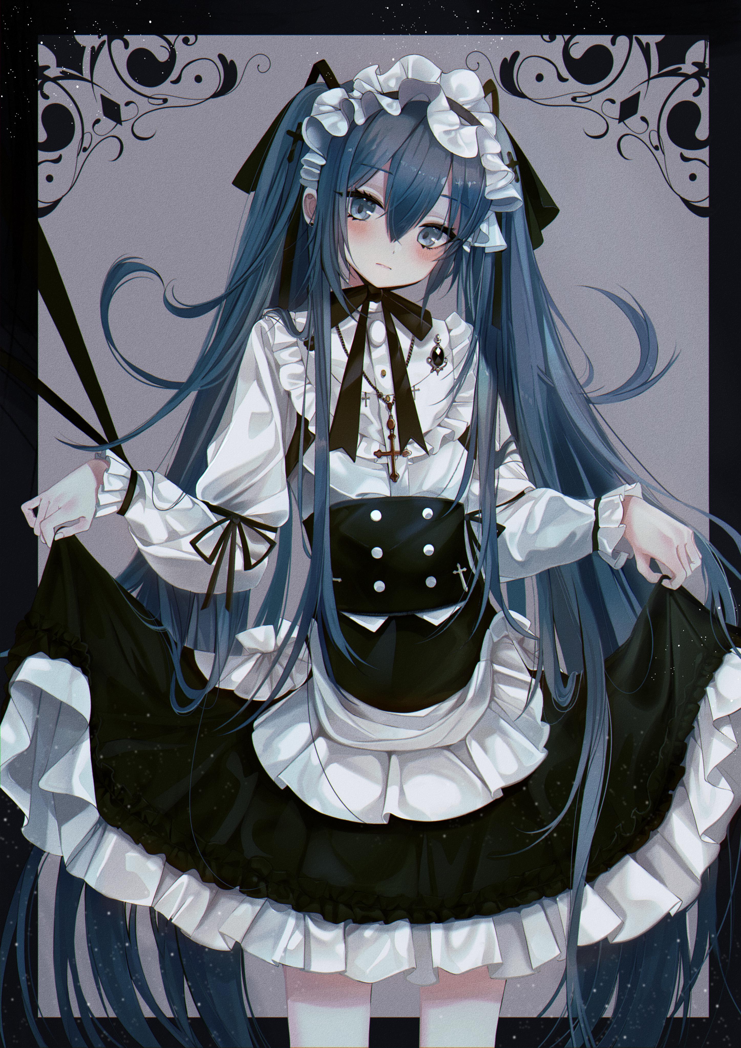 Miku插画图片壁纸