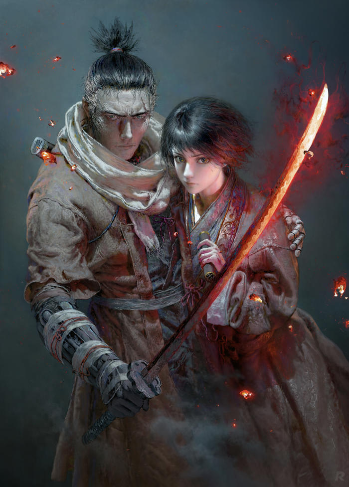 SEKIRO FanArt Workshop Demo插画图片壁纸