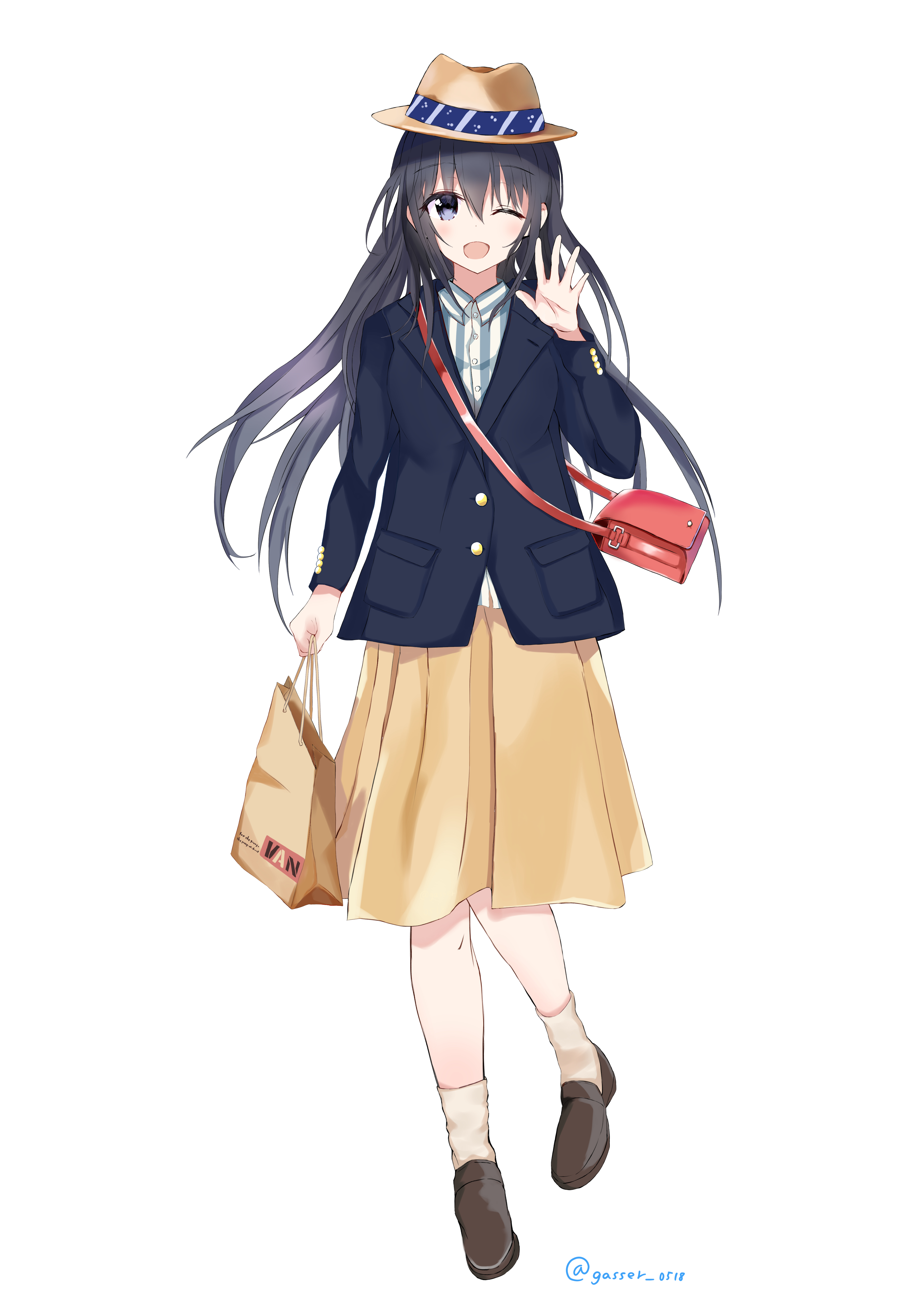 p站画师作品少女立绘