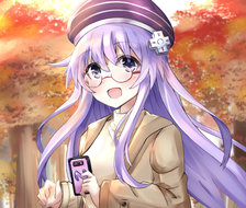 Autumn outing with Nepgear