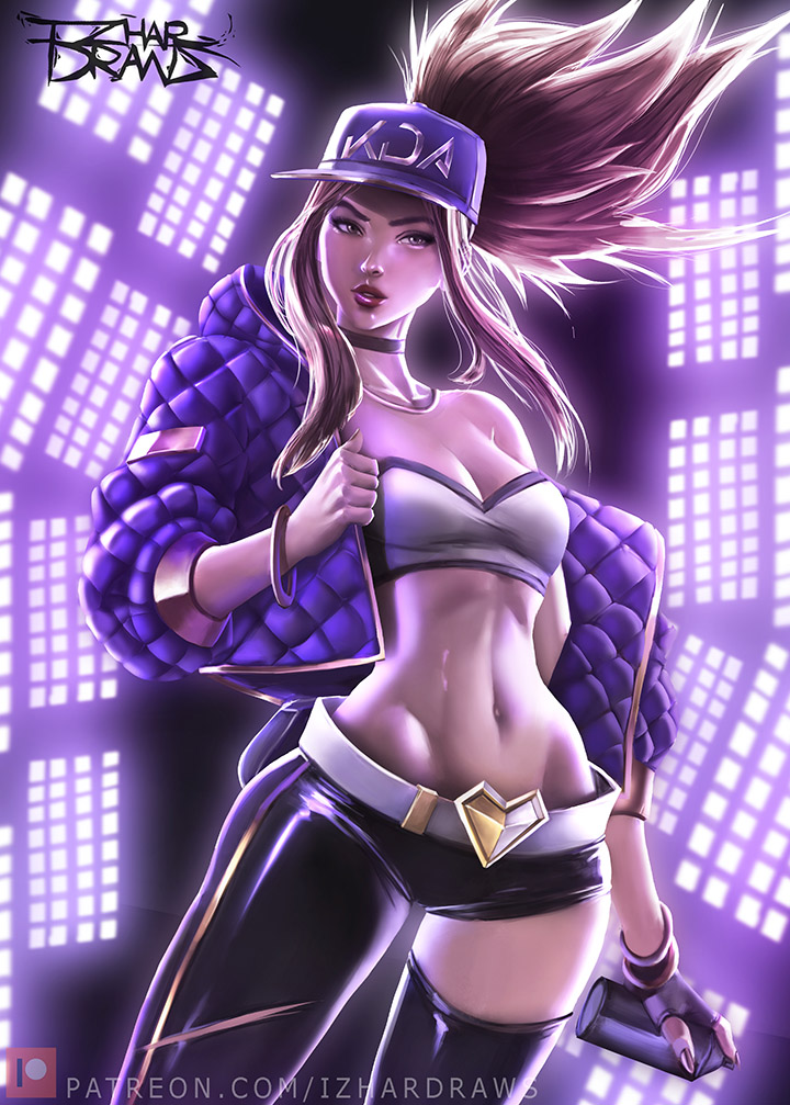 KDA - Akali-fanartgame