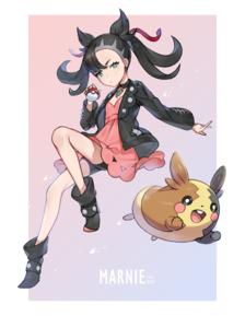 pokemon_Marnie插画图片壁纸