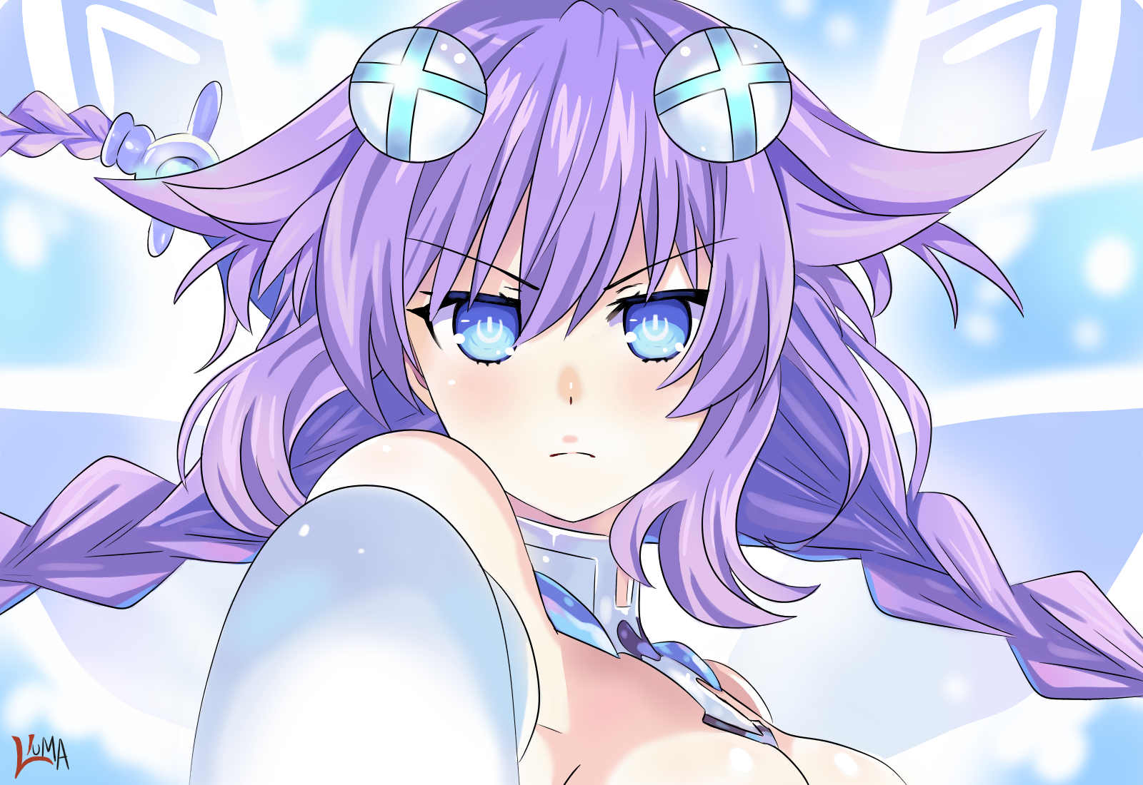 Purple Heart Lilac Cool插画图片壁纸