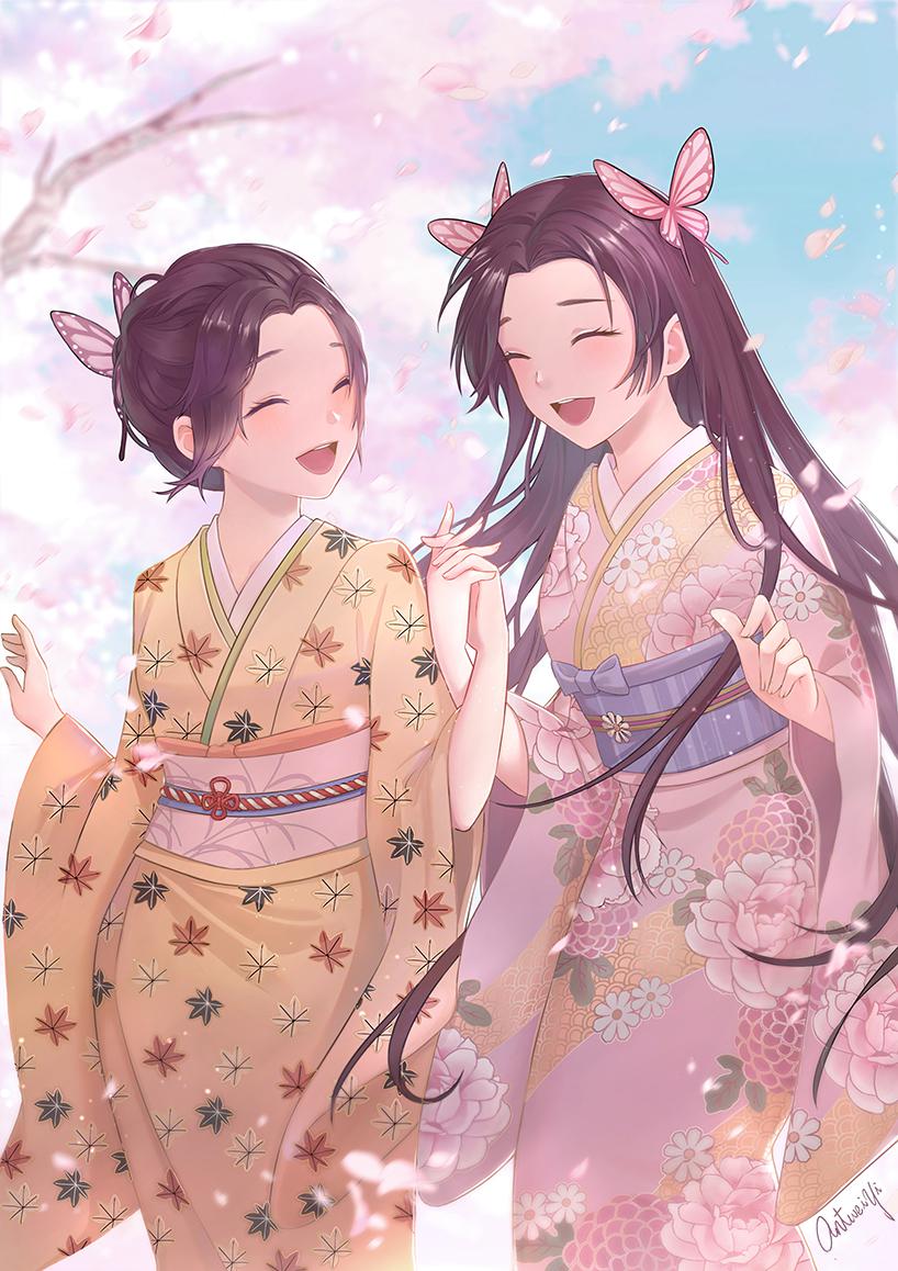 相聚在樱花树下职业鬼灭之刃