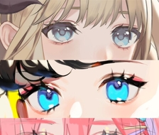 目-可愛い女の子眼睛