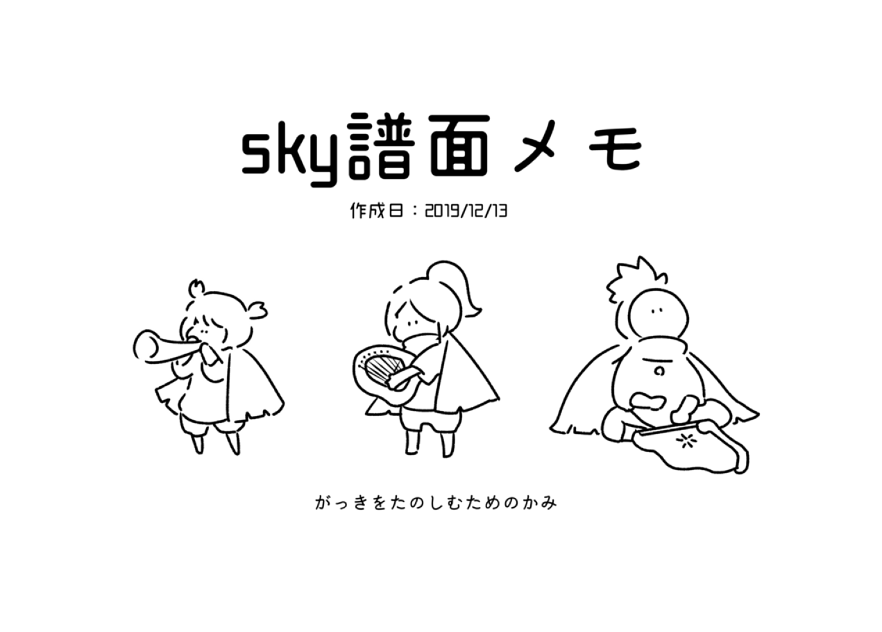 sky乐器用记事本插画图片壁纸