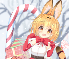 Christmas Serval