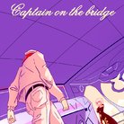captain on the bridge