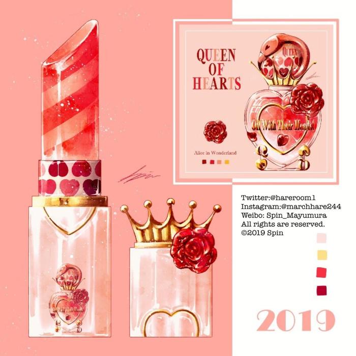 Lipsticks 2019插画图片壁纸
