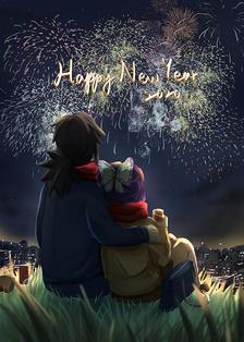 ♥ Happy New Year 2020 ♥插画图片壁纸