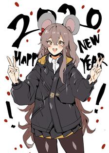 happy new year!!插画图片壁纸