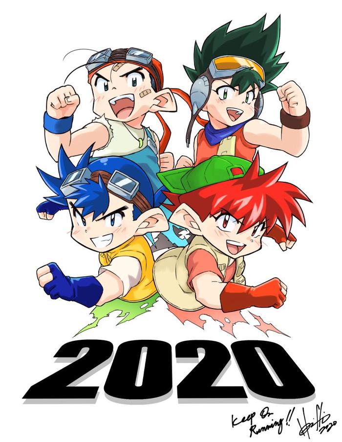 let & go !!2020插画图片壁纸
