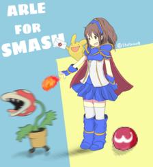 Arle for Smash!! (Alternate)插画图片壁纸