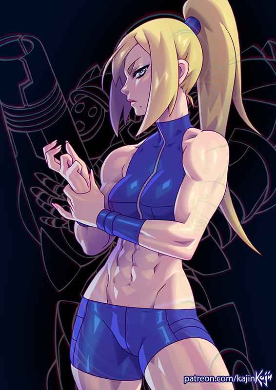 Samus Zero插画图片壁纸