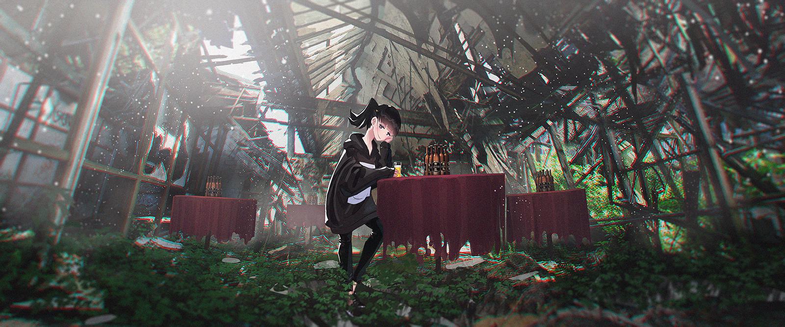 站着喝酒