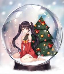 Last Christmas插画图片壁纸