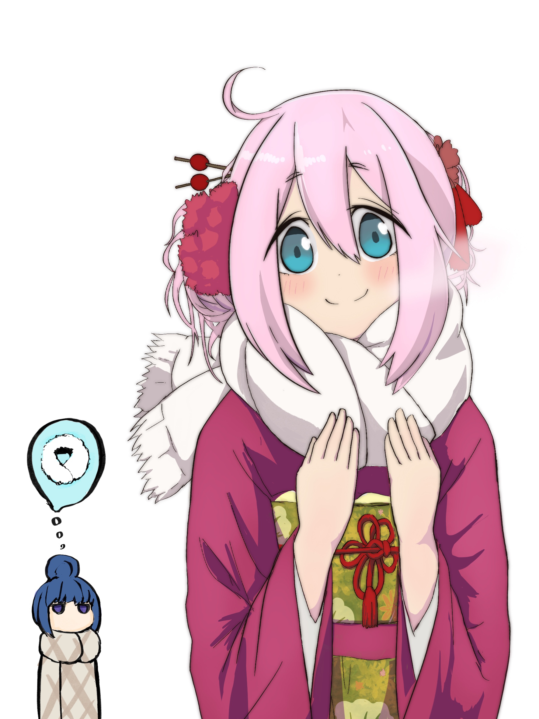 新年大和抚子志摩凛各务原抚子