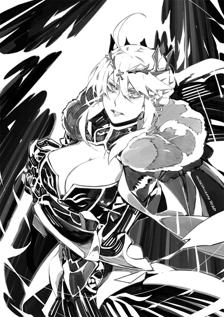 Altria Pendragon Lancer - sketch插画图片壁纸