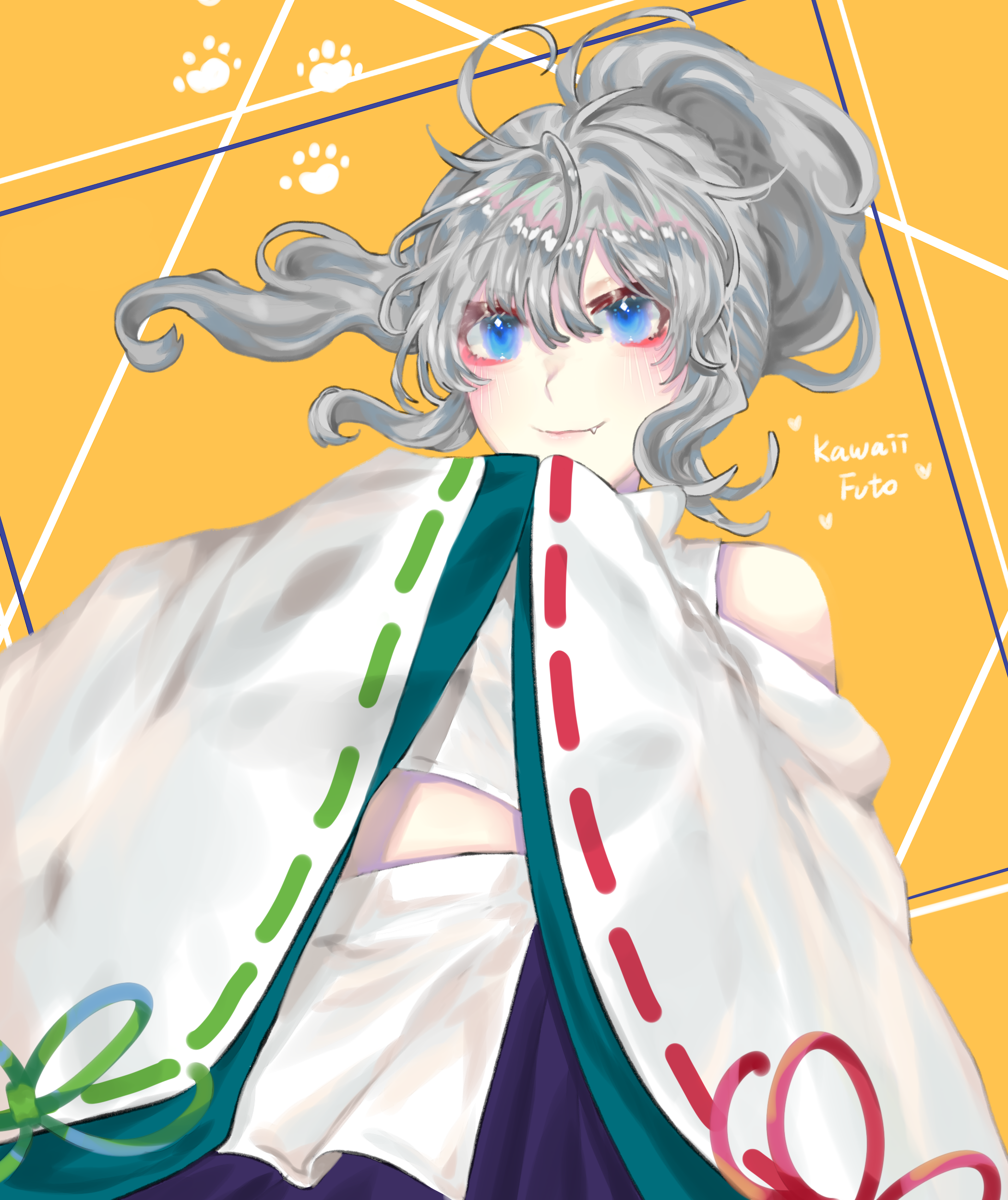 SUPER DUPER KAWAII FUTO CHAN插画图片壁纸