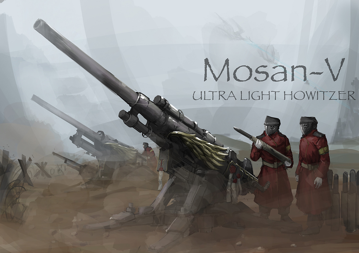 莫桑5型火炮头像同人高清图