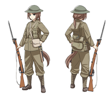 1917 British-枪支女士兵