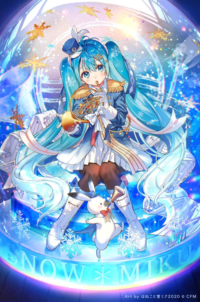 SNOW MIKU 2020插画图片壁纸