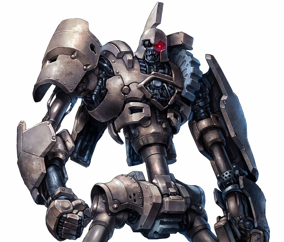 古代的机械巨人插画图片壁纸