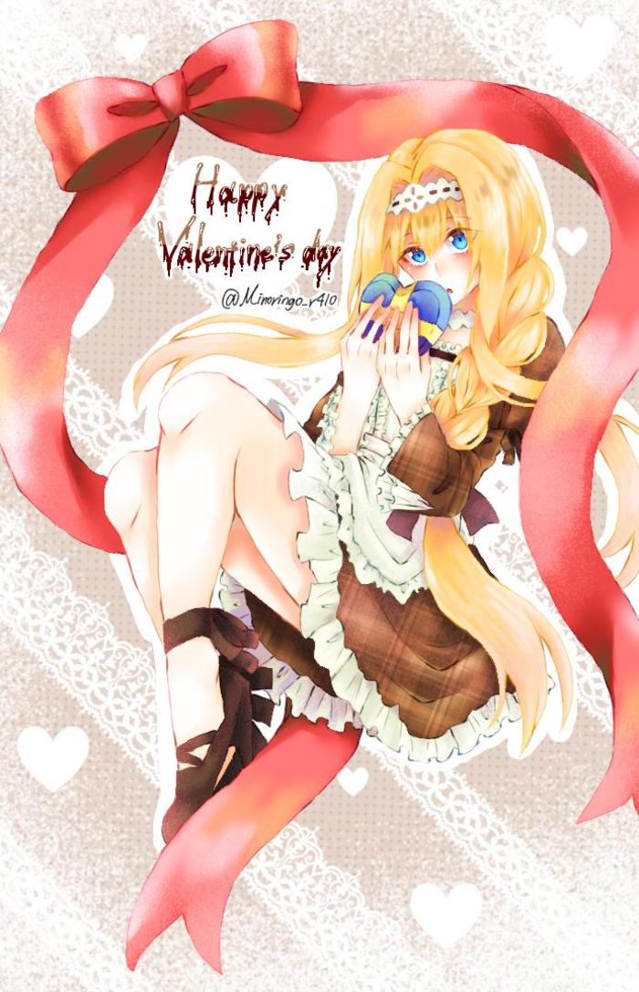 Happy Valentine’s day！插画图片壁纸