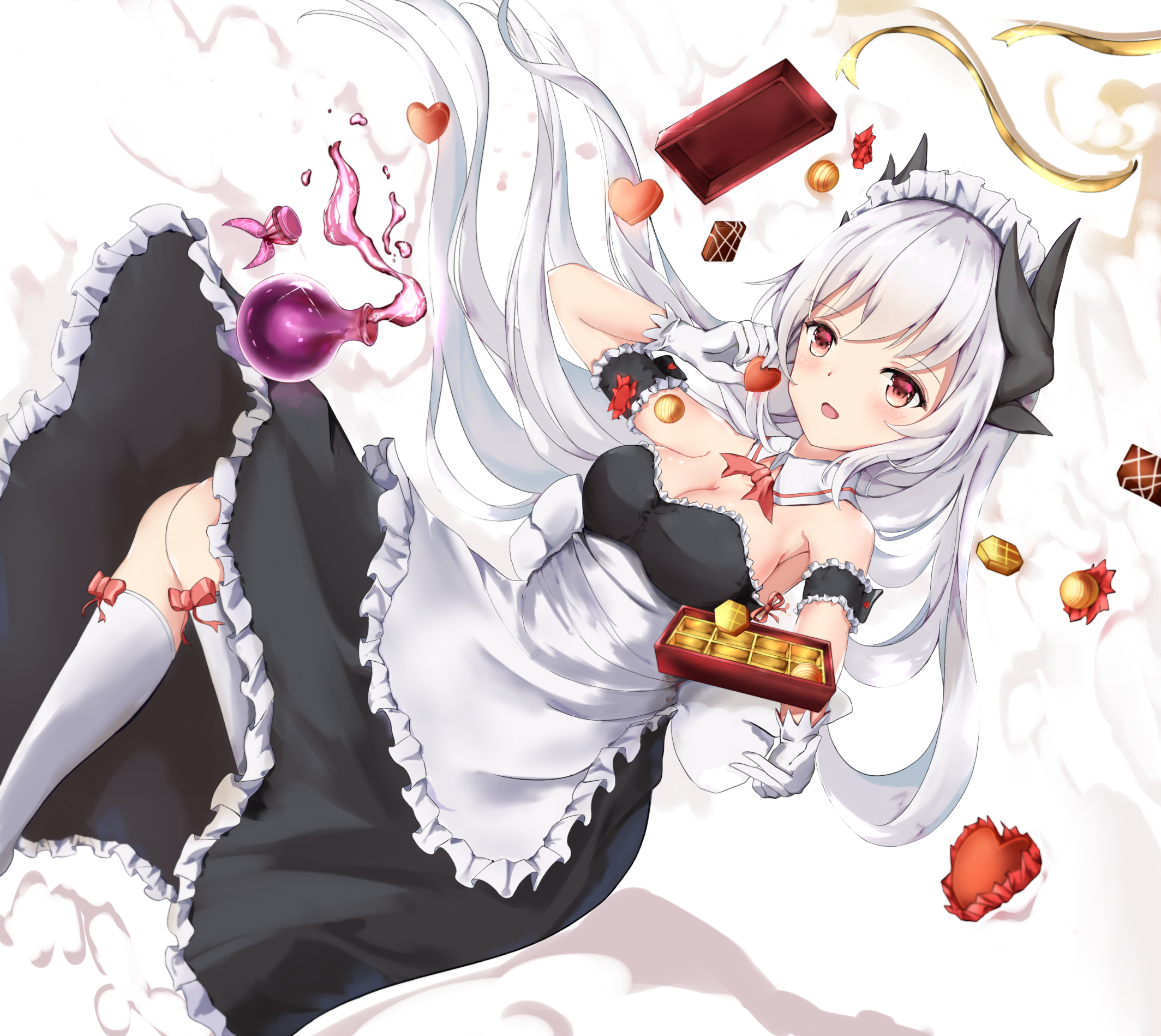 情人节快乐插画图片壁纸