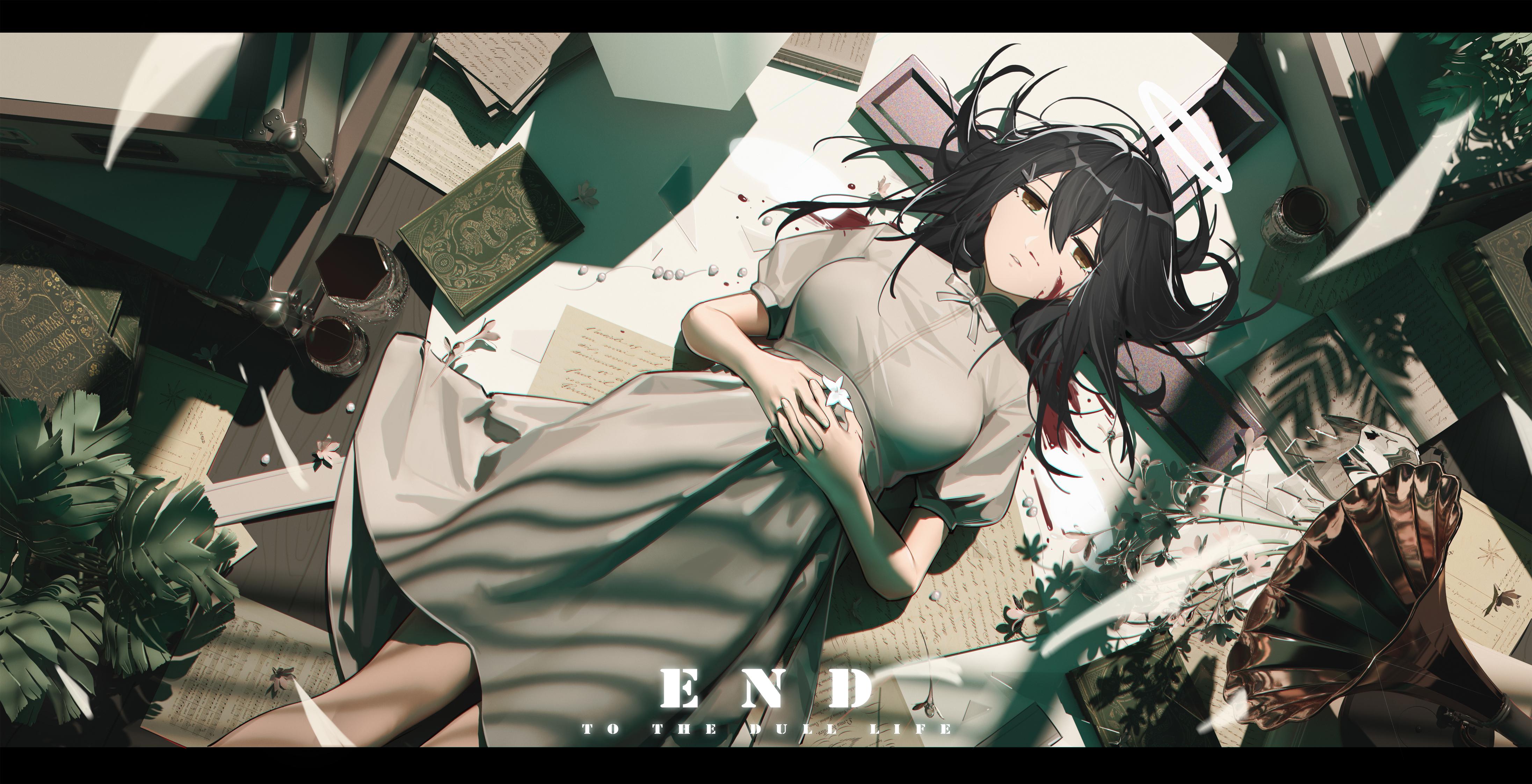 end插画图片壁纸