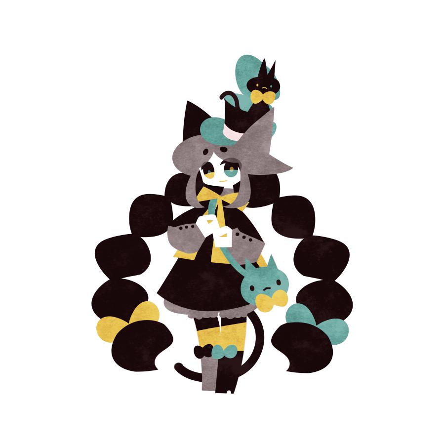 おむすびころりん 猫和直升飞机 猫 原创 画师通