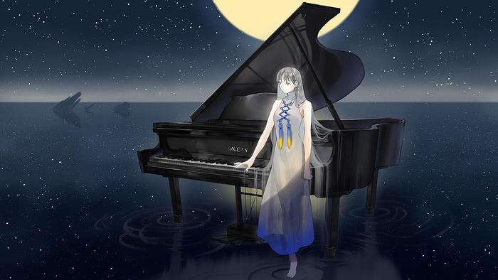 moonlight插画图片壁纸